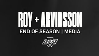 Matt Roy & Viktor Arvidsson | 2023-24 LA Kings End of Season Exit Interviews