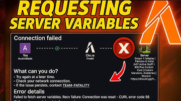 Servervariabelen opvragen Fivem Fix | Servervariabelen Fivem kunnen niet worden opgehaald