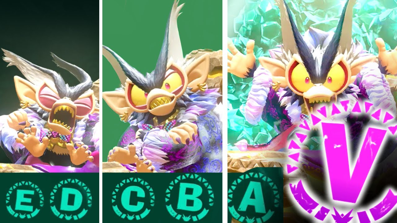 ヴォイドコング社長、反応がかわいい…？　（全6パターン評価）【ドンキーコング バナンザ DLC　DKアイランド&エメラルドラッシュ】