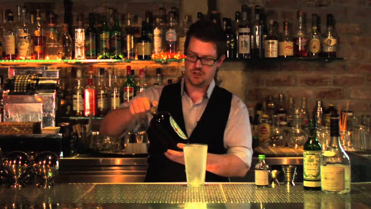 Chris Bostick from Varnish in Los Angeles makes the Hillside Cocktail