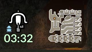 MHFU | Gravios 03:32 Light Bowgun Solo | Nekoht
