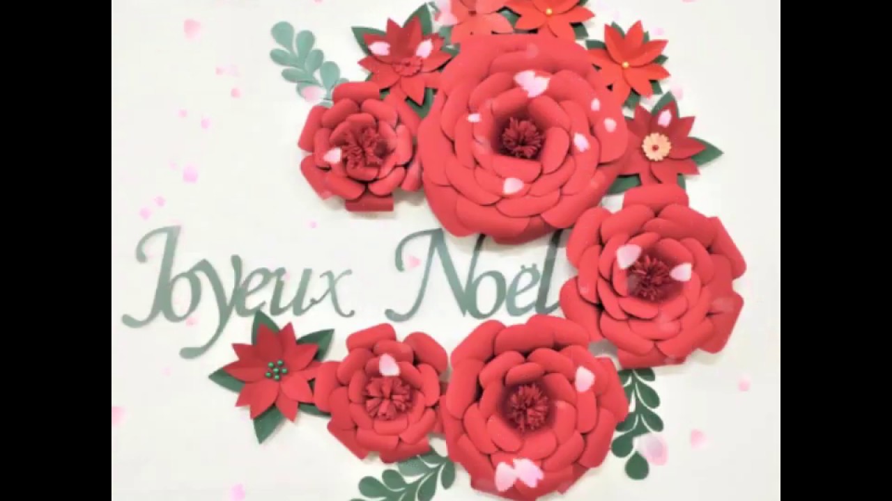 Merry Christmas Flowers Sets