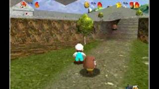 Super Mario 64 - Play as ice Mario