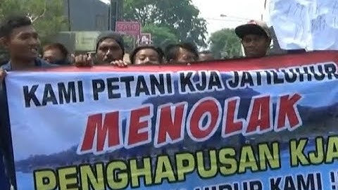 Petani Ikan Kolam Tolak Penertiban di Waduk Jatiluhur