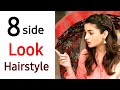 8 Attractive Open Easy Different type hairstyles for wedding guest | ponytail hairstyle for girls