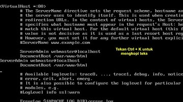 Instalasi Apache2 Web Server pada Debian 9