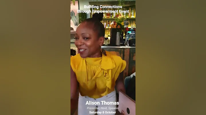 Alison Thomas guest speaker at Building Connection...