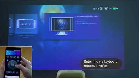 How to Install & Control GS2 Remotely with Your Smartphone - BenQ GS2 Wireless Portable Projector