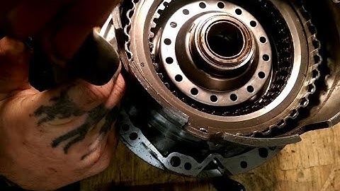 HOW TO BENCH TEST / 700R4 4L60E REVERSE INPUT DRUM BAND DRUM