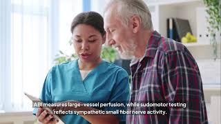 Differentiating Neuropathy and Vascular Disease with the TM Flow System