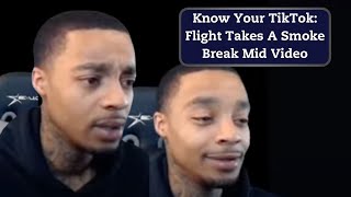 Flight "Takes A Smoke Break Mid Video" Meme Takes Over TikTok