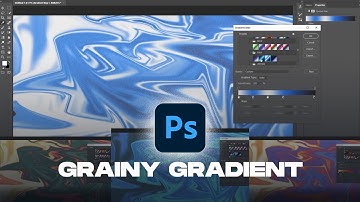 Easy Grainy Gradient Background – Photoshop Tutorial