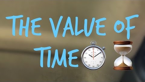 WHY TIME🕒IS THE MOST VALUABLE THING IN LIFE ~ |JASON’S MOTIVATION|