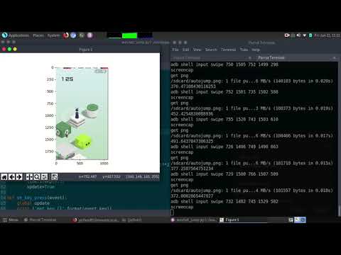python写的一个微信跳一跳的工具，适用Android手机