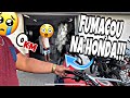 TIRANDO A XRE 300 2022 0km E ELA FUMAÇOU DENTRO DA HONDA!