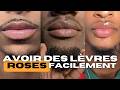 COMMENT AVOIR DES LEVRES ROSES ET ATTIRANTES EN MOINS DE 2 SEMAINES ??!