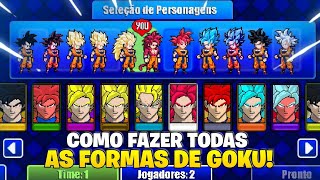 HOW TO DO ALL UPDATED GOKU TRANSFORMATIONS IN WARRIORS OF THE UNIVERSE! screenshot 4
