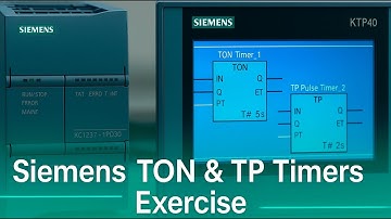 Siemens TON and TP Timers Exercise