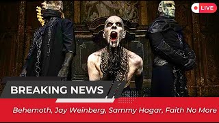 JAY WEINBERG Leaves Suicidal Tendencies! BEHEMOTH Massive Tour! Sammy Hagar &amp; Faith No More! 🤘