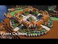 Minecraft Farm Design Tutorial｜How to Build in Minecraft