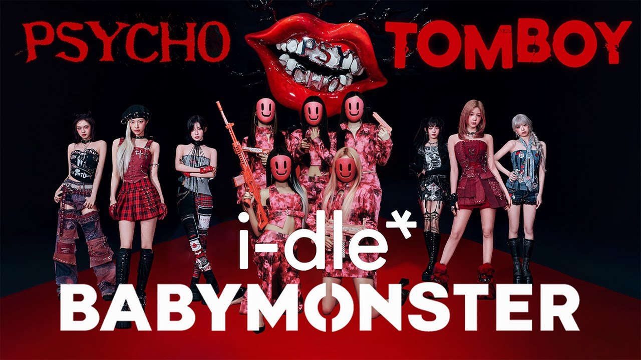 PSYCHO TOMBOY -  BABYMONSTER & I-DLE MASHUP