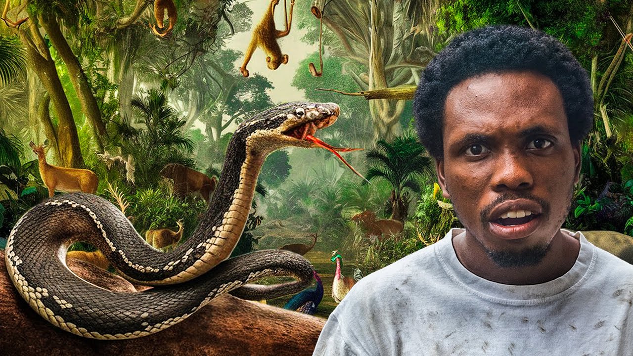 I Survived 24 Hours with Wild Animals In Africa’s Rain Forest