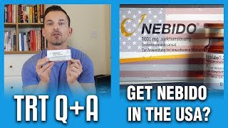 Is Nebido Available In The USA? TRT Q+A