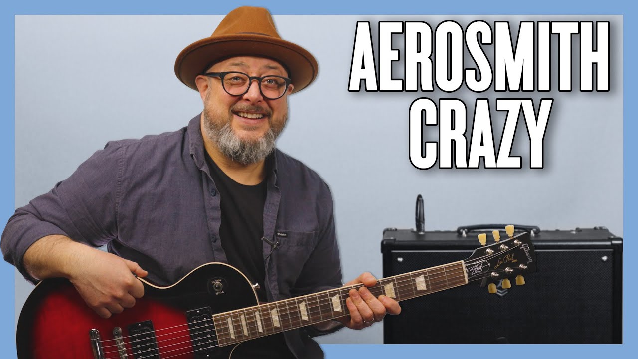 Aerosmith Crazy Guitar Lesson + Tutorial