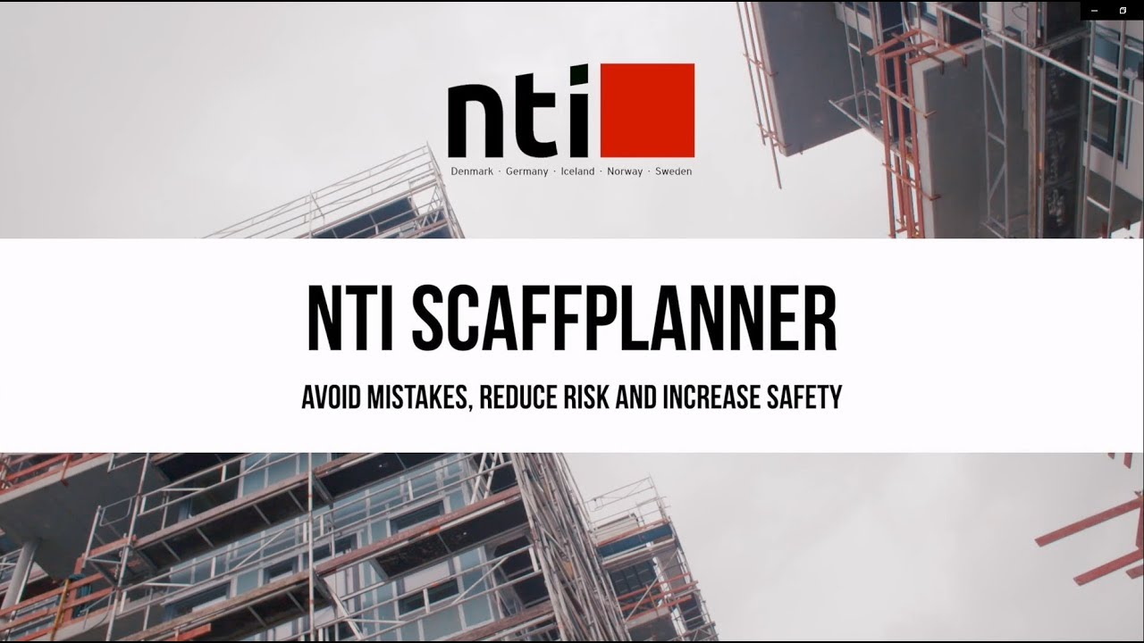 NTI Scaffplanner (English subtitles)