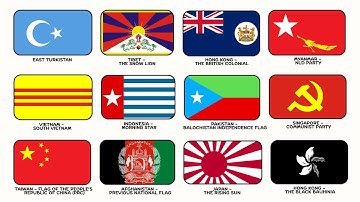 De meest controversiële vlaggen van Azië uitgelegd