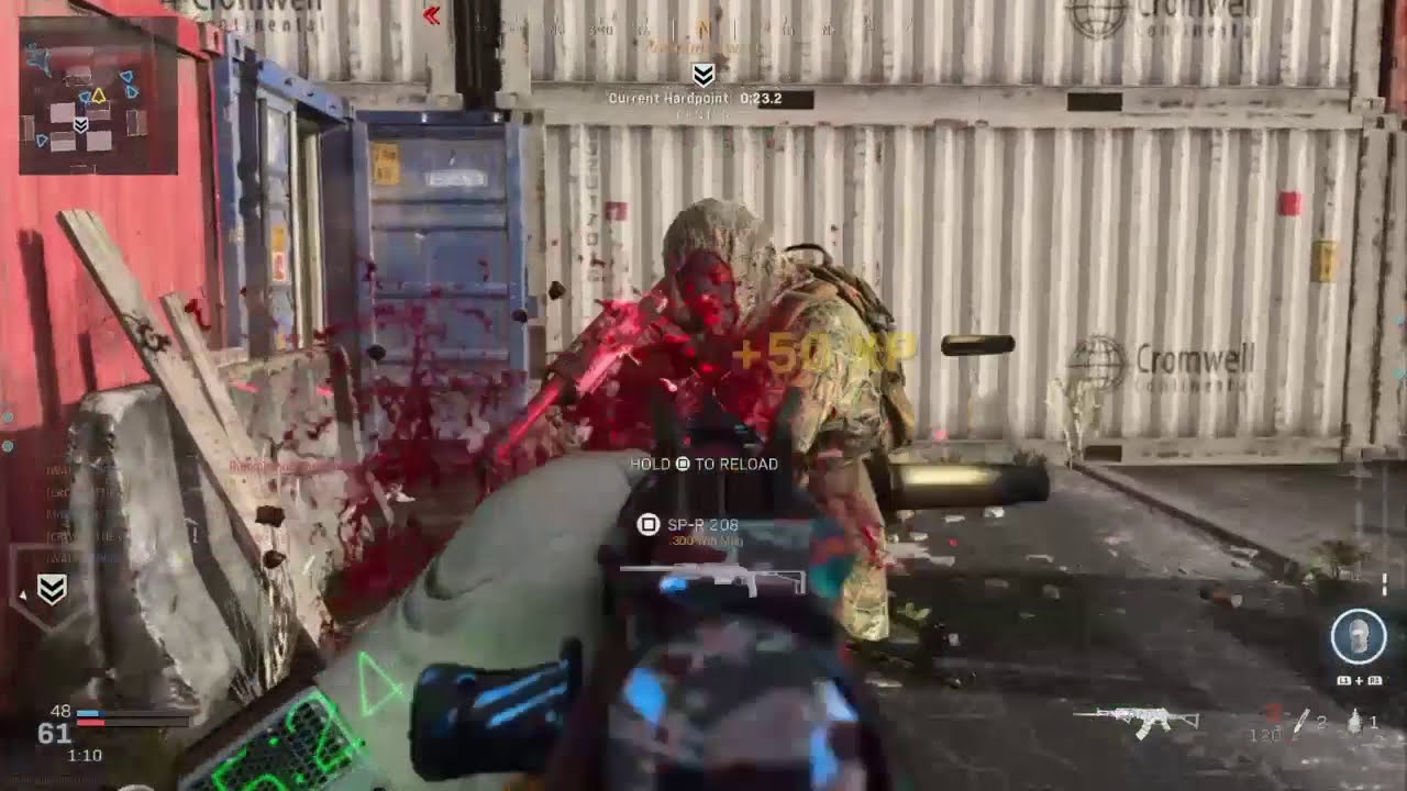 Shoot the ship! Call of duty modern warfare!