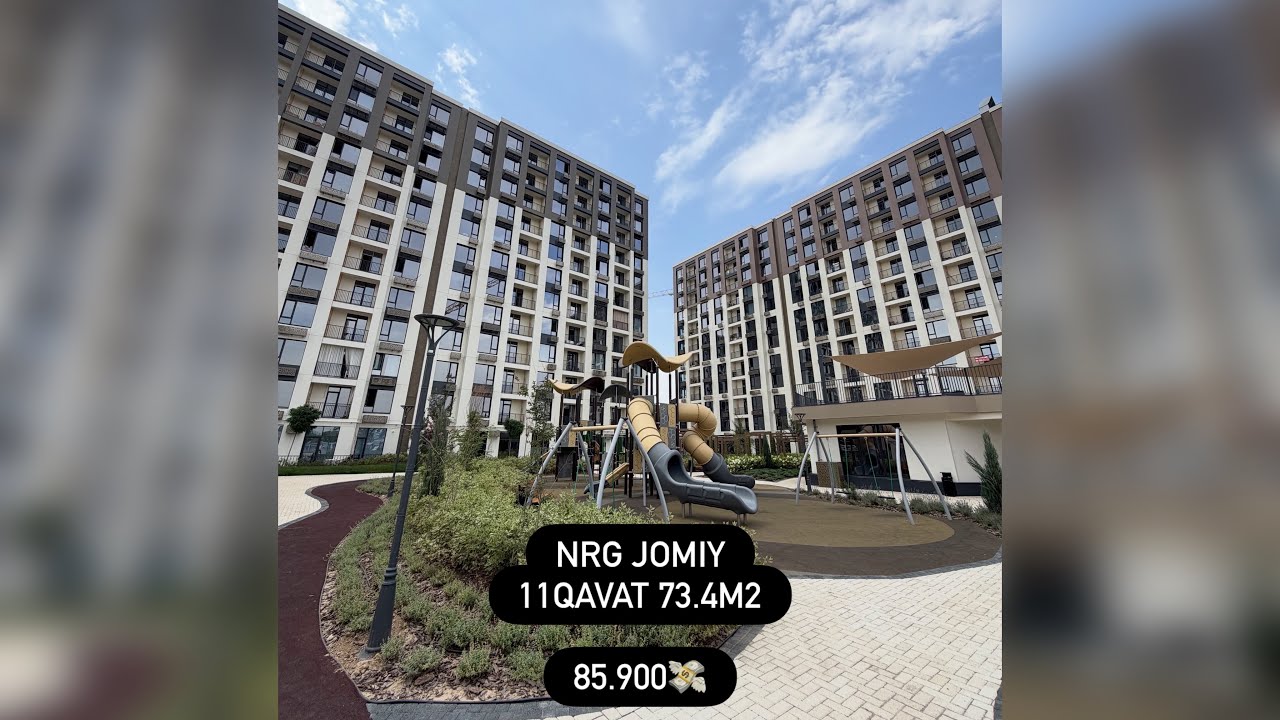 NRG Jomiy Turar Joy Majmuasida 3 xona ✅