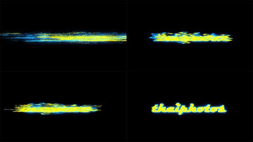 ฟรี Glitch Text Title Template สำหรับ Davinci Resolve Fusion