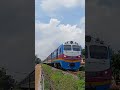 D19E-942 kéo SE9 qua những người nông dân vất vả phơi thóc #railway #railwaycontent #xuhuongyoutube
