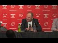 Postgame Media Conference vs Iowa || Wisconsin Basketball || Feb. 22, 2026