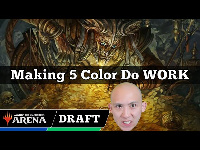 Making 5 Color Do WORK | Outlaws Of Thunder Junction Draft | MTG Arena class=