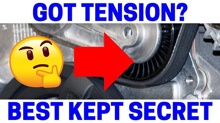 How To Check & Adjust Serpentine Drive Belt Tension On Your Car