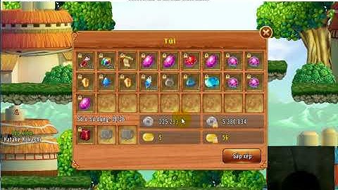 Làng Lá Phiêu Lưu Ký cách đổi vàng không khóa sang bạc không khóa