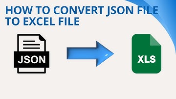 Hoe u een JSON-bestand naar een Excel-bestand converteert