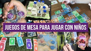 Juegos de mesa para jugar con niños de 7 y 8 años 