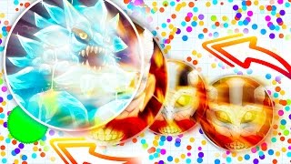 SAME SIZE POPSPLIT !! ULTIMATE KILLING TEAMS ( Agar.io )