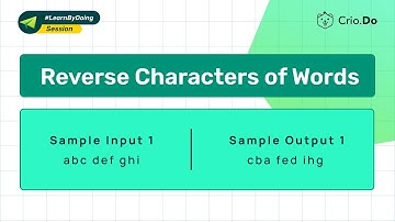 Reverse Characters for Words | Java | Master DSA Interview Questions