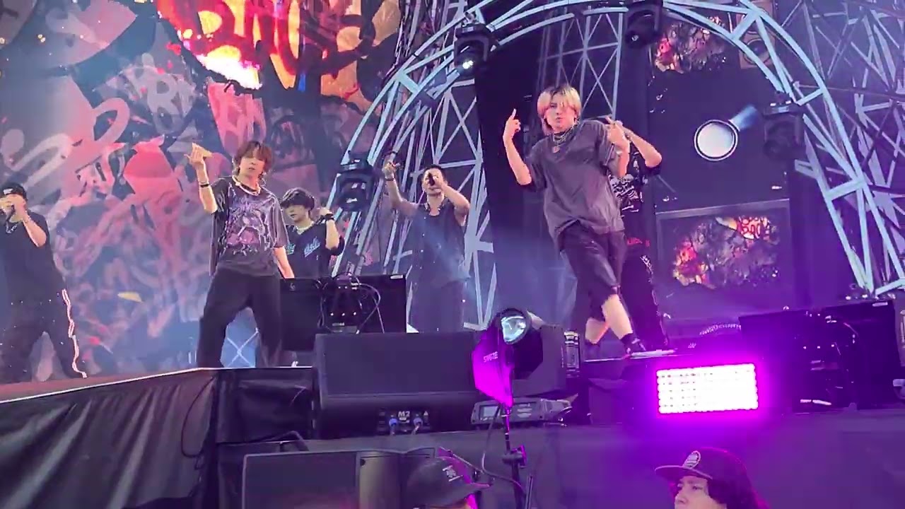 BE:FIRST FANCAM-Boom Boom Back pt1 Opening for Ateez D1 at the BMOstadium in LA 072024