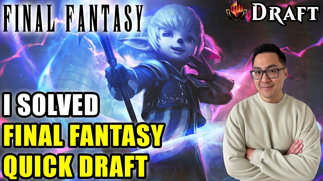 The Best Quick Draft Strategy For Final Fantasy | Final Fantasy Quick Draft | MTG Arena