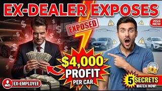 How Car Dealers REALLY Make Their Money (Ex-Dealer Exposes Secret)