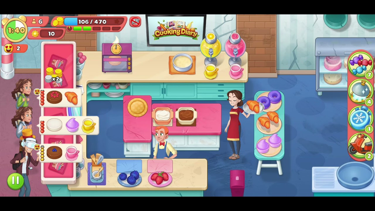 Cooking Diary new gameplay 20.11.21 YouTube