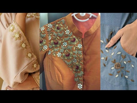 hand work dress designs