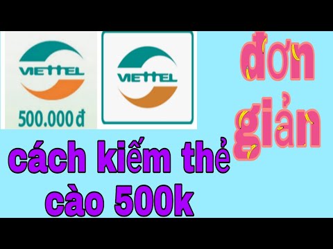 Video Hướng dẫn kiếm 500k từ nhà mạng viettel mới nhất 2020 - youtube