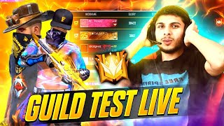 FREE FIRE LIVE GUILD TEST CUSTOM ROOM | FF LIVE GUILD TEST🤩|