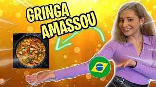 GRINGA COZINHA MOQUECA DE CAMARÃO BRASILEIRA | Brazilian Food ???